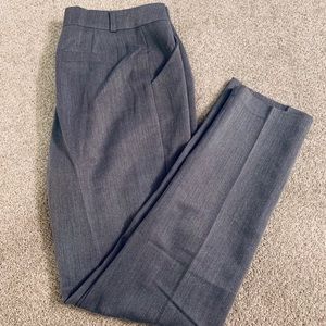 Women Gray Pants Suit Separate XS Petite